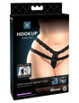 Hookup Panties Crotchless Secret Gem XL-XXL packaging with diamond butt plug featuring a seductive design.