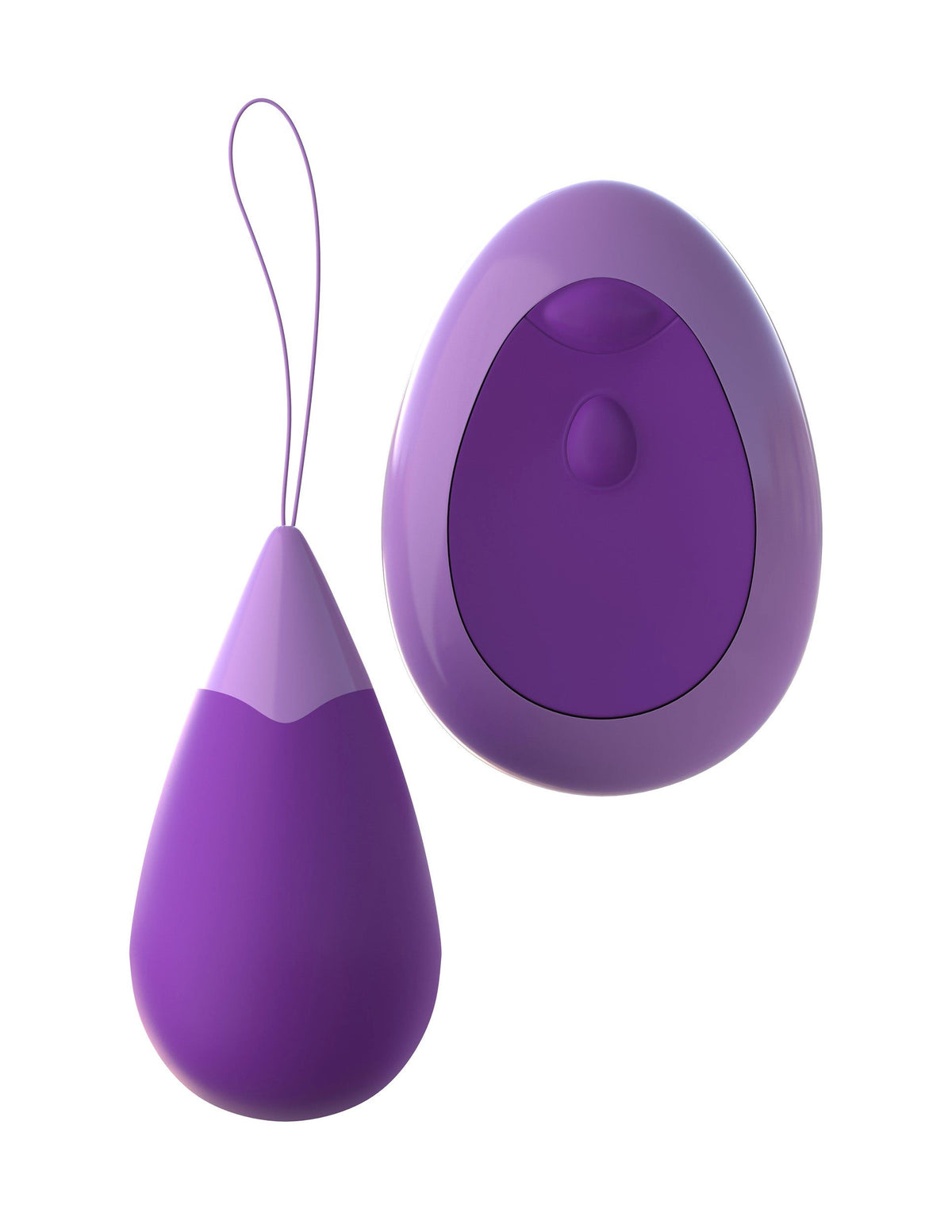 Fantasy For Her Remote Kegel Excite-Her Purple with remote control for discreet pelvic-floor training.