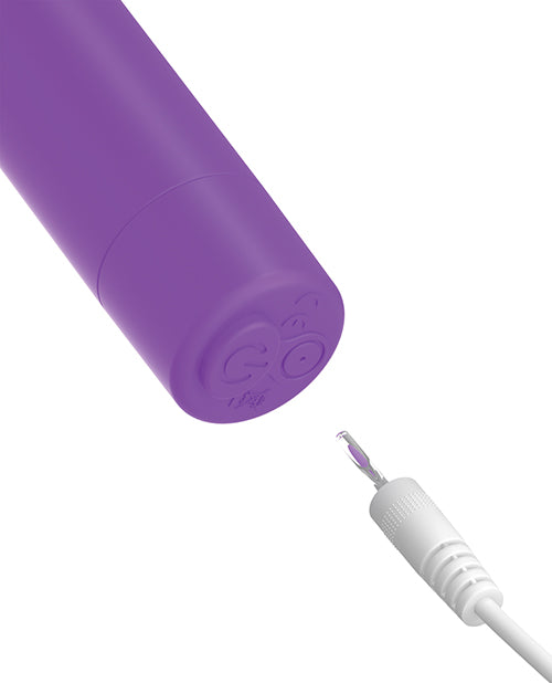 Fantasy For Her Remote Control Rechargeable Bullet Vibrator with charging cable for convenience.