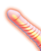 Fantasy For Her Luxe Thrust Vibrator Purple designed for deep rhythmic thrusting and rich vibrations.