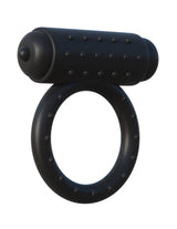 Fantasy C-Ringz The Wingman Vibrating Cock Ring Black, an innovative vibrating cock ring for enhanced intimacy.