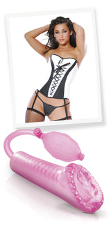 PDX Extreme Super Cyber Snatch Pump Pink - Image 3
