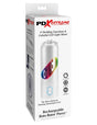 PDX Extreme Roto Bator Pussy Rechargeable Masturbator box with features and LED light show.