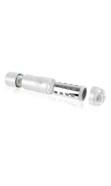 PDX Extreme Roto Bator Pussy Rechargeable Masturbator disassembled view showcasing its components.
