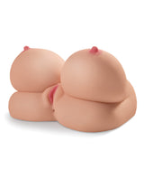 PDX Extreme Dirty Talk Interactive Titty Masturbator showcasing lifelike design and textured features for enhanced solo pleasure.