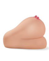 PDX Extreme Dirty Talk Interactive Titty Masturbator design showcasing realistic lifelike breasts for solo pleasure.