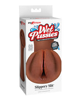 PDX Extreme Wet Pussies Slippery Slit Stroker Brown
