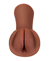 PDX Extreme Wet Pussies Slippery Slit Stroker Brown - Image 2