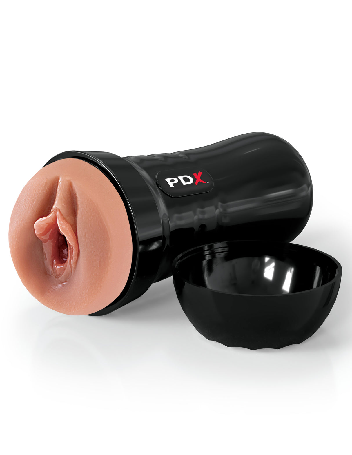 PDX Extreme Wet Pussies Super Juicy Snatch Stroker with lifelike detail and lubricating interior sleeve.