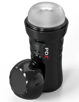 PDX Extreme Wet Pussies Super Slide Glide Stroker self-lubricating male masturbator with realistic texture.