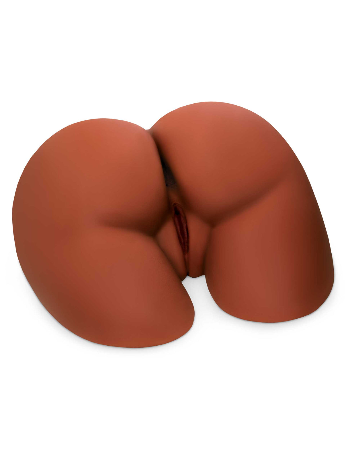 PDX Plus Perfect Ass XL Brown Masturbator with soft, supple Fanta Flesh for a hands-on experience.