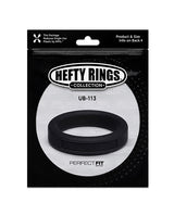 Perfect Fit Hefty Ring 1.4 inch Silicone Black