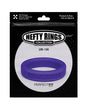 Perfect Fit Hefty Ring 1.75 inches Silicone Purple packaging featuring a purple ring with branding.