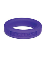 Perfect Fit Hefty Ring 1.75 inches Silicone Purple cock ring in vibrant purple color.