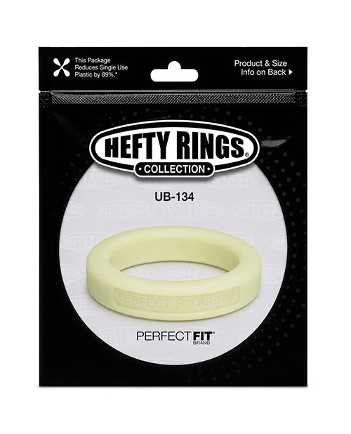 Perfect Fit Hefty Ring 1.75 inch Silicone Glow In The Dark