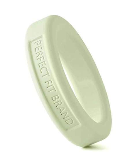 Perfect Fit Hefty Ring 1.75 inch Silicone Glow In The Dark displayed in a soft, stretchy silicone design.