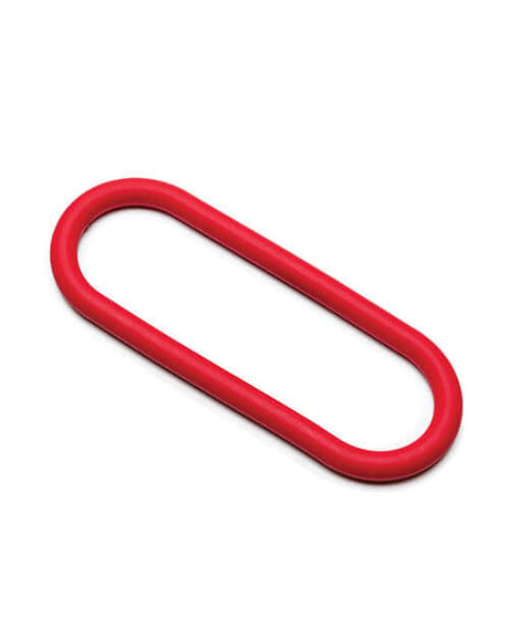 Perfect Fit Hefty Wrap Ring 9 inches Silicone Red for enhanced intimacy and comfort.