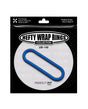 Perfect Fit Hefty Wrap Ring 9 inches Silicone Blue packaging showcasing its substantial design and vibrant color.