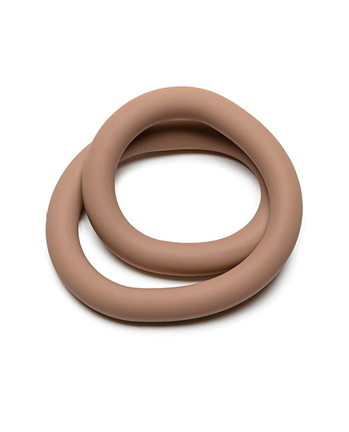 Perfect Fit Hefty Wrap Ring 12 inches Silicone White in flexible design for customizable comfort and support.