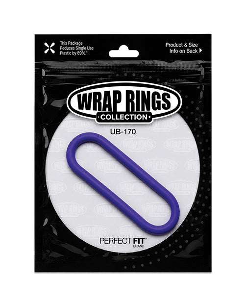 Perfect Fit Hefty Wrap Ring 12 inches Silicone Purple