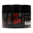 Fist It Powder Lube Fisting Lubricant 16.2 Oz in a black jar with red graphics for fisting play.
