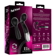 Peak Performa Interchangeable Elix G-Spot Wand Black