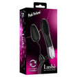Peak Performa Interchangeable Lushe Egg Massager Black packaging featuring interchangeable egg and textured massager.