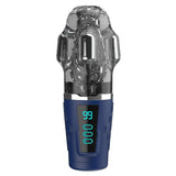 Peak Performa Hypershaker Fantasizer Masturbator Blue with transparent sleeve and control panel.