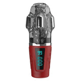Peak Performa Hypershaker Fantasizer Red displayed, featuring a sleek design and ergonomic grip for optimal pleasure.