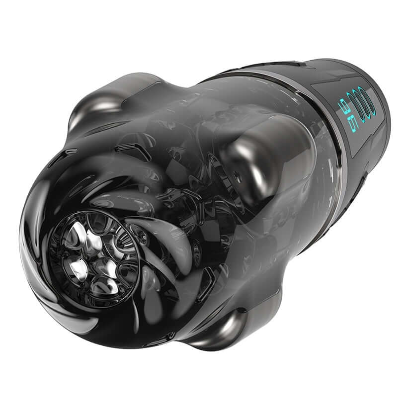 Peak Performa Hypershaker Fantasizer Masturbator Black with sleek design and stimulating features.