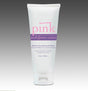 Pink Indulgence Hybrid Creme Lubricant 3.3 Oz tube on a gradient background.