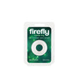 Firefly Bubble Ring Glow Cock Ring Small White packaging featuring the glow-in-the-dark silicone ring.