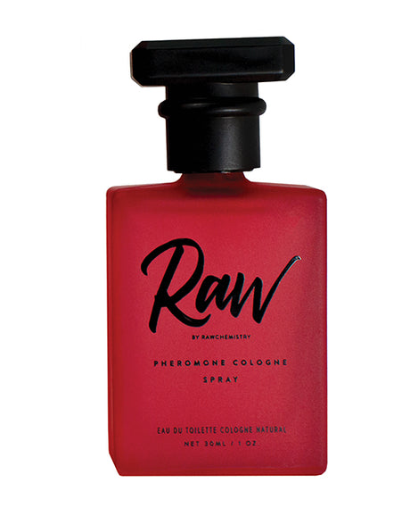 Raw by Raw Chemistry Mens Pheromone Cologne 1 Oz bottle, bold and masculine fragrance for confident individuals.