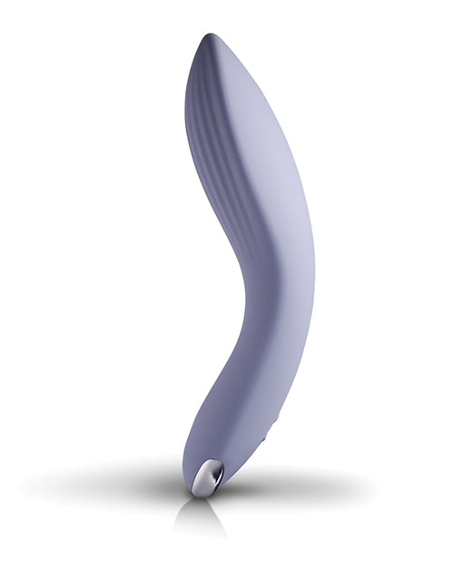 NIYA 2 Couples Massager Cornflower, ergonomically shaped massager in a sleek cornflower silhouette.
