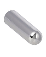 Turbo Buzz 10 Function Bullet Stimulator Silver sleek design compact vibrator