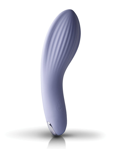 Niya 2 Cornflower Couples Massager Vibrator in soft purple silicone design for solo or shared intimacy.
