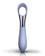 Niya 3 Cornflower Precision Point Finger Vibrator in elegant cornflower-blue design for intuitive stimulation.