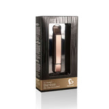 Rocks Off Bamboo 10 Speed Rose Gold Vibrator packaging with elegant design and warm rose gold accents.