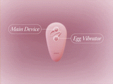 World Best Panty Vibe Massager by Ueros showing main device and egg vibrator details.