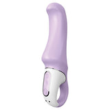 Satisfyer Vibes Charming Smile Lilac Mini Vibrator, compact and beginner-friendly pleasure toy.