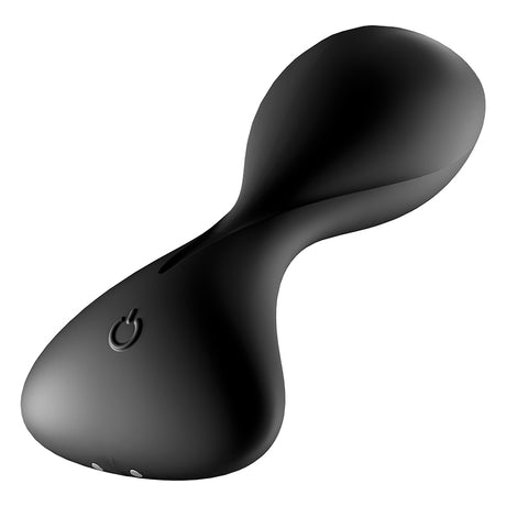 Satisfyer Trendsetter Vibrating Anal Plug Black with tapered tip and flexible body for comfortable backdoor play.