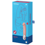 Satisfyer Vibes Master-nature G-Spot Silicone Vibrator packaging with bold design and product details.