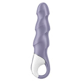 Satisfyer Air Pump Vibrator 1 Inflatable Shaft with a sleek, twisted design for customizable pleasure.