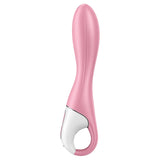 Satisfyer Air Pump Vibrator 2 Inflatable in pink, featuring an inflatable shaft and control panel.