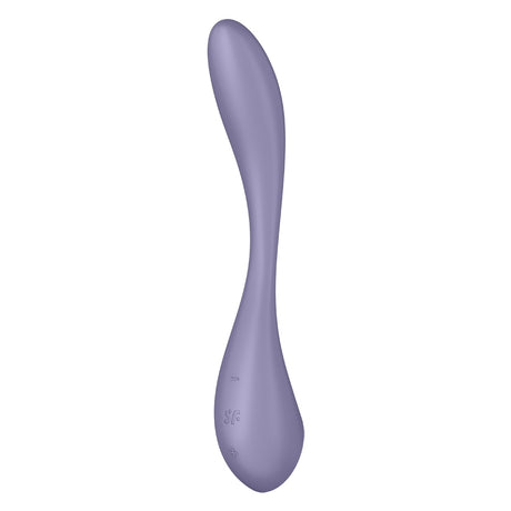 Satisfyer G-Spot Flex 5 App Controlled Vibrator Lilac for targeted internal stimulation and smart connectivity.
