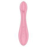 Satisfyer G-Force G-Spot Vibrator Pink, ergonomic silicone design for G-spot stimulation.