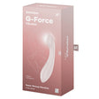 Satisfyer G-Force G-Spot Vibrator Beige packaging featuring ergonomic design and super-strong vibration.