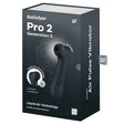 Satisfyer Pro 2 Generation 3 Air Pulse Dark Grey packaging showcasing Liquid Air Technology and design features.