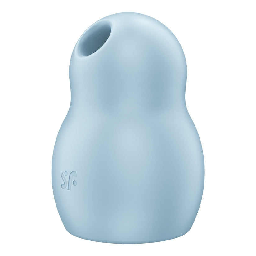 Satisfyer Pro To Go 1 Pressure Wave Vibrator Blue compact design for touch-free pleasure and massage anywhere.
