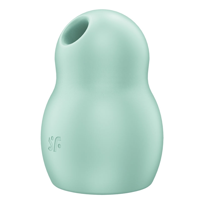 Satisfyer Pro To Go 1 Pressure Wave Vibrator Mint designed for touch-free clitoral stimulation.